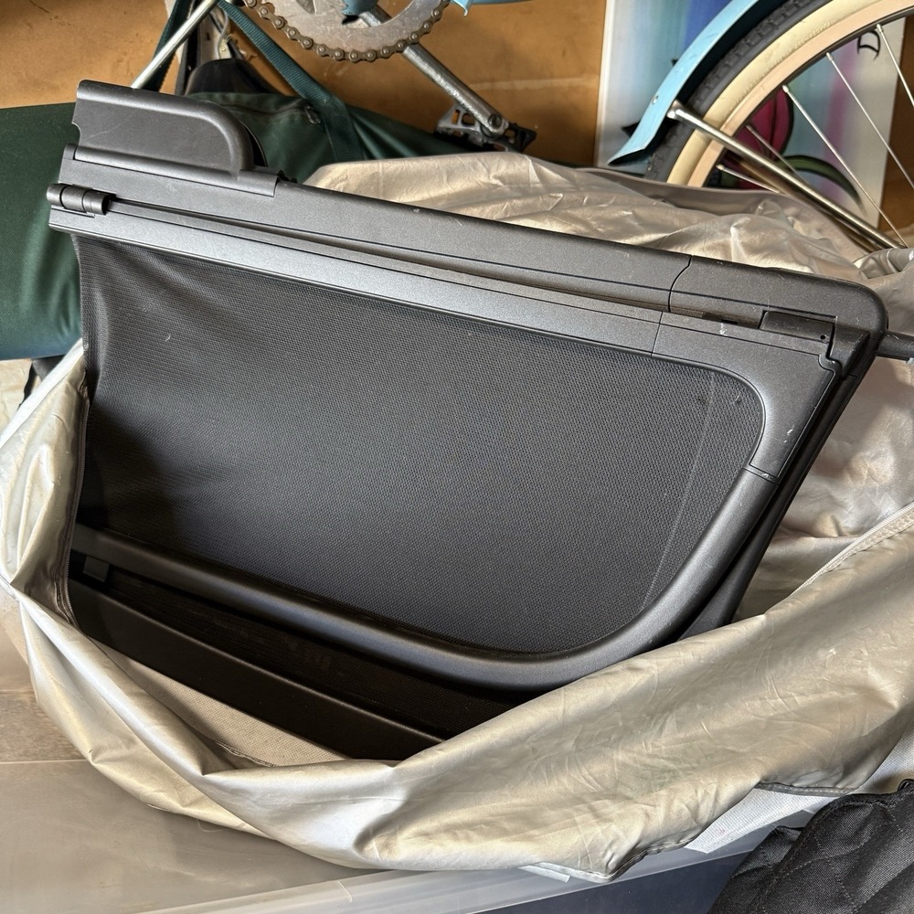 OEM MINI COOPER F57 (2017-2024) CONVERTIBLE WIND DEFLECTOR & CAR COVER SILVER